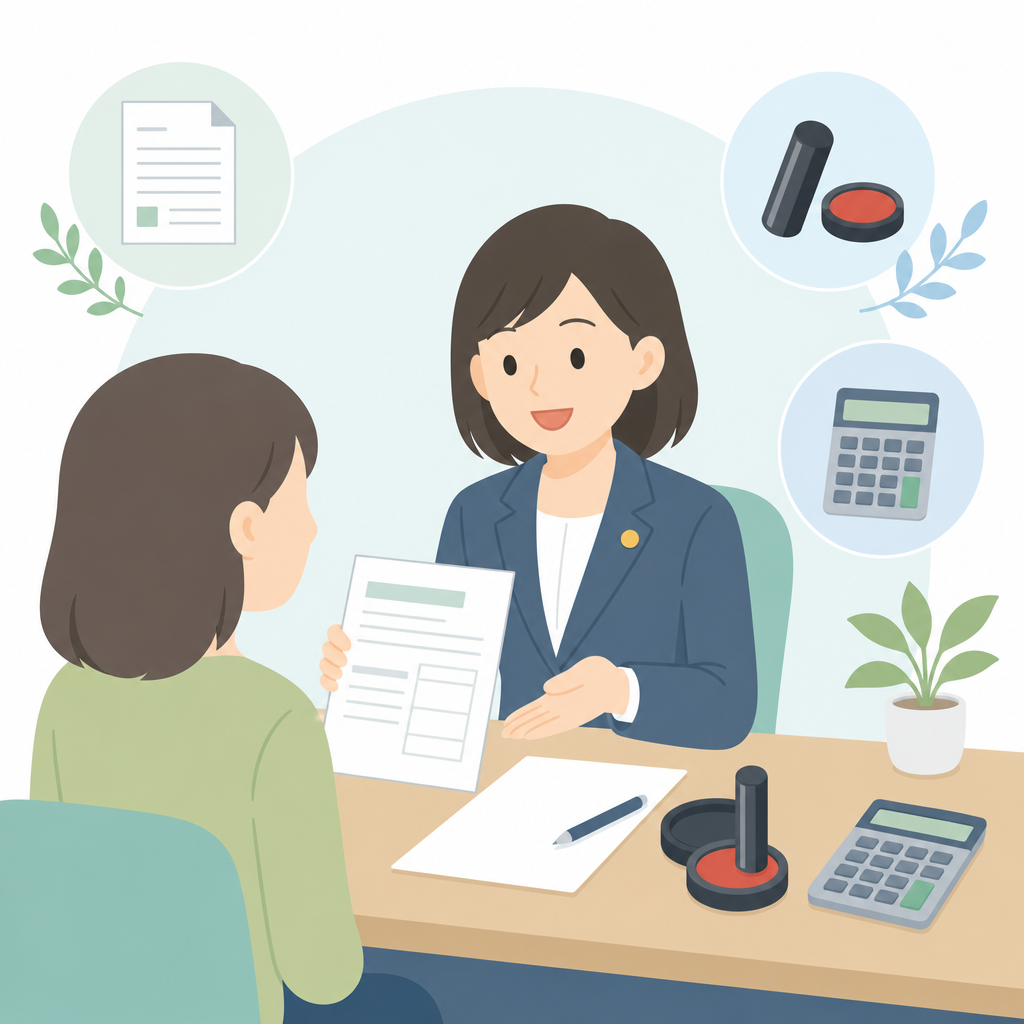 司法書士のイラスト